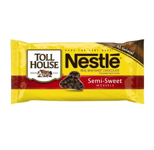 Nestle Tollhouse Semi Sweet Morsels, 12-Ounce (Pack of 6)