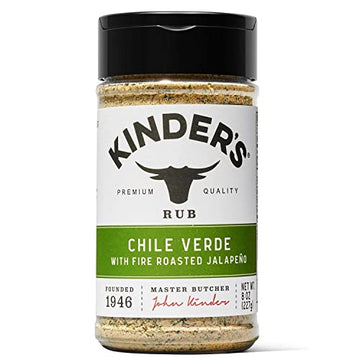 Kinder's Chile Verde with Fire Roasted Jalapeno Rub (8 Ounce)