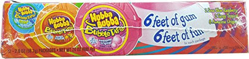 Wrigley's Bubble Tape Assorted Gum, 680.4 Gram