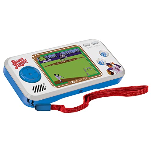 My Arcade Bases Loaded Pocket Player - Collectible Handheld Game Console with 7 Games (DGUNL-3278)