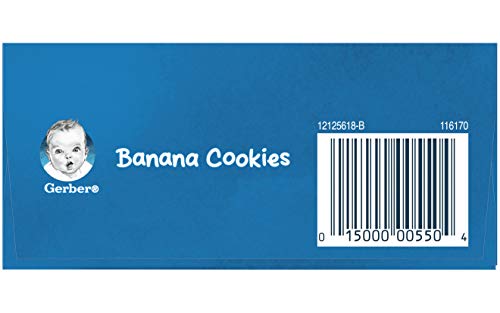 Gerber Graduates Banana Cookies 5 Oz,for Todder