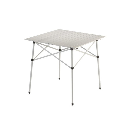 Compact Roll-Top Foldable Aluminum Camping Table, 27.6