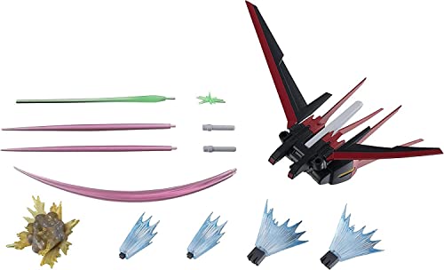 Tamashii Nations Tamashi Nations - Mobile Suit Gundam Seed - AQM/E-X01 Aile Striker & Option Parts Set, Bandai Spirits The Robot Spirits