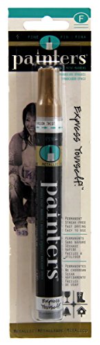 Elmer's Painters Opaque Paint Marker, Fine Tip, Gold (7328)