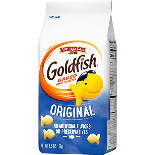 Goldfish Original Crackers, Snack Crackers, 6.6 oz bag