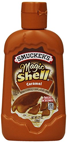 Smucker's Magic Shell Caramel Flavored Topping, 7.25 Ounce (Pack of 12)
