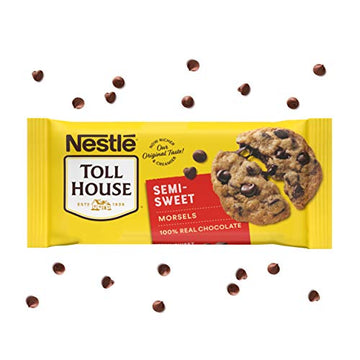 Nestle Toll House Real Semi-Sweet Chocolate Morsels, 12 Ounce