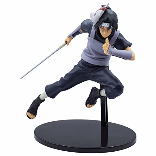 Banpresto - Naruto Shippuden - Vibration Stars - Uchiha Itachi II Statue, Black