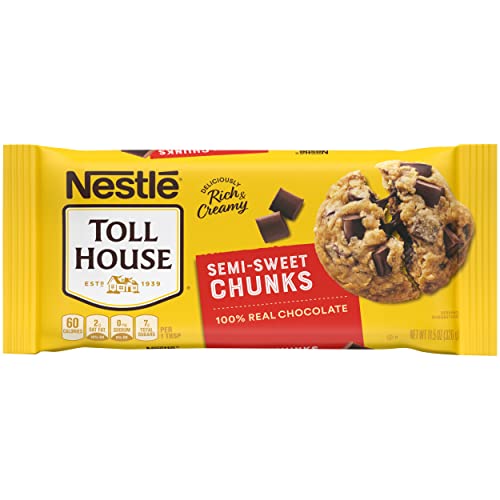 NESTLE TOLL HOUSE Semi Sweet Chocolate Chunk 12x11.5 Oz
