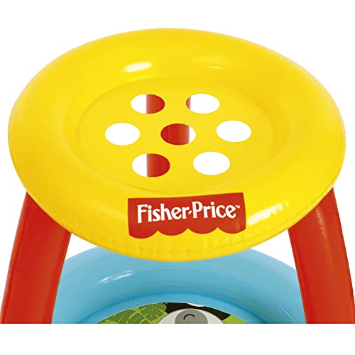 Fisher-Price® Animal Friends Ball Pit -Inflatable, Indoor/Outdoot Use, 35x33in, Includes 15 Play Balls, Preschool Ages 2+