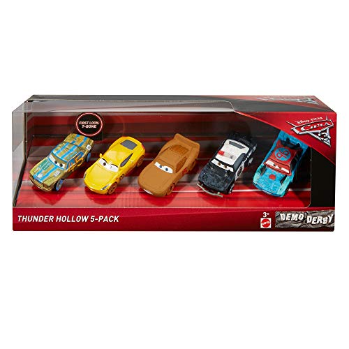 CARS DisneyPixar 3 Vehicle 5Pack Styles May Vary