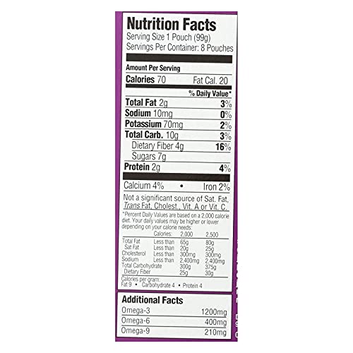 Mamma Chia Blackberry Bliss Chia Squeeze, 3.5 Ounce - 16 per case.16