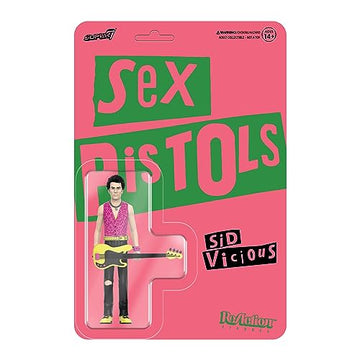Super7 Sex Pistols Sid Vicious (Never Mind The Bollocks) - 3.75 in Reaction Figure