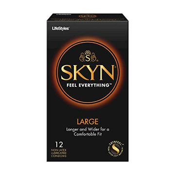 Lifestyles SKYN Large Non-Latex Condoms 12 Pack