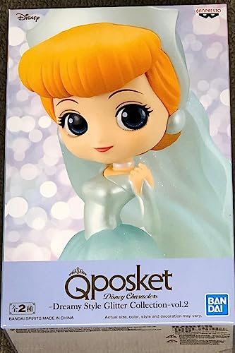 Q Posket Disney Characters -Dreamy Style Glitter Collection-Vol.2(A Cinderella)