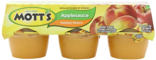 Mott's Fruitsations - Mango Peach, 4-Ounce (Pack of 24)