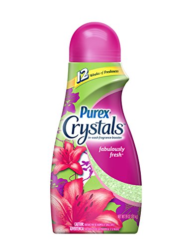 Purex Crystals in-Wash Fragrance and Scent Booster, Fabulously Fresh, 39 Ounce