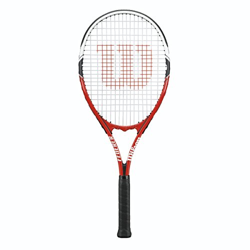 WILSON Federer Strung Tennis Racquet, 4 3/8-Inch