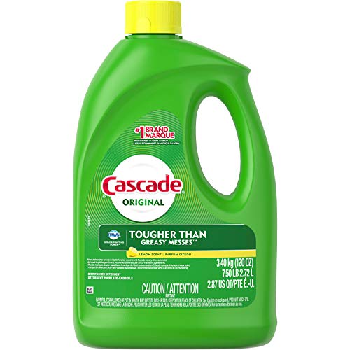 Cascade Dishwasher Detergent with Lemon Burst Scent Dawn (Case of 4)