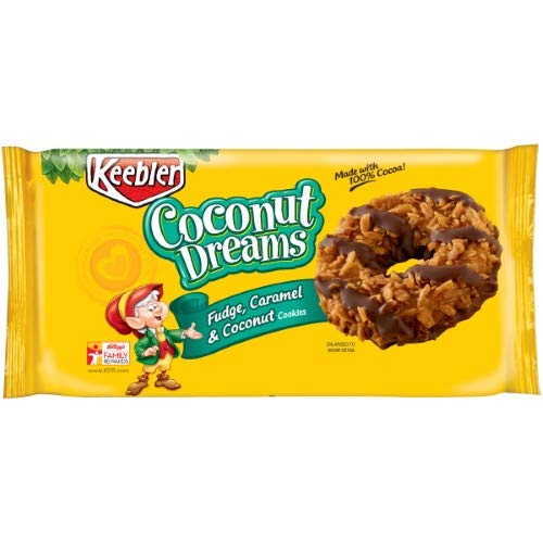 Keebler Coconut Dreams Cookies 8.5 oz (Pack of 12)