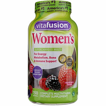 Vitafusion Womens Vitamin Gummies Mixed Berry 150 Gummies (Value Pack of 6)