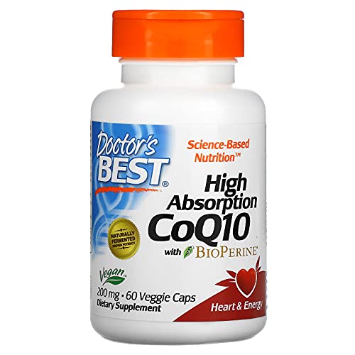 High Absorption CoQ10 200 mg 60 Veggie Caps