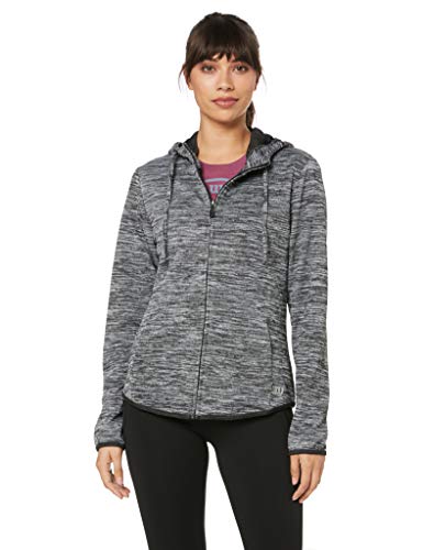 WILSON 2019 US Open Womens Training Hooded Jacket - Black