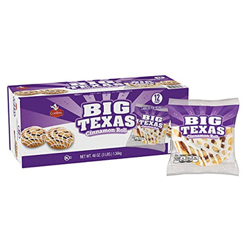 Big Texas Cinnamon Roll (4oz / 12pk)