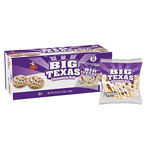 Big Texas Cinnamon Roll (4oz / 12pk)