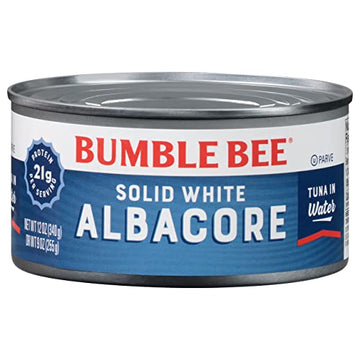Bumble Bee Solid White Albacore Tuna in Water, 12 oz Pack of 1