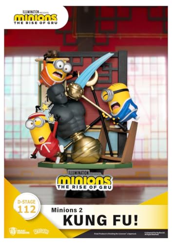 Minions: The Rise of Gru: Kung Fu DS-111 D-Stage Statue