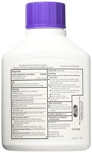 Member's Mark ClearLAX (17.9 Ounce, 3 Pack)