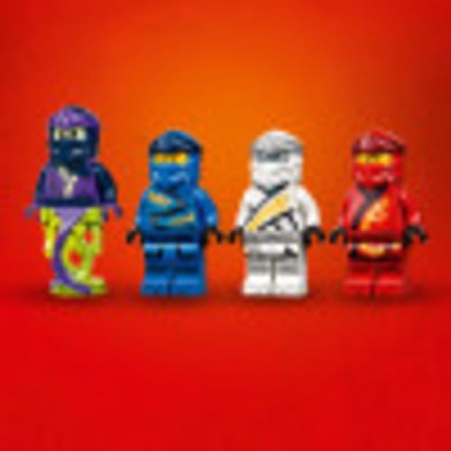 LEGO NINJAGO Legacy Final Flight of Destiny’s Bounty 71749 Ship Playset Building Kit, with Dragon and Jet Ski Toys; New 2021 (147 Pieces)