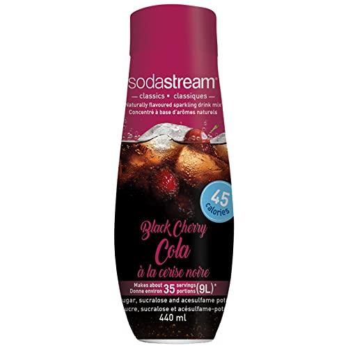 SodaStream Black Cherry Cola Syrup, 14.8 Fluid Ounce