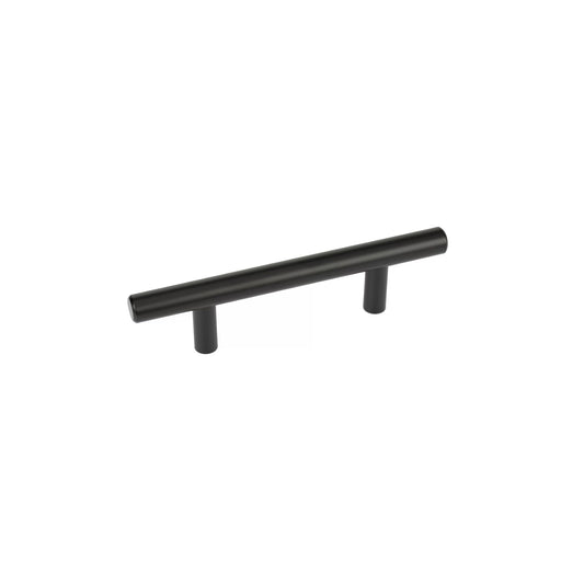 SEDLAV Matte Black Center-to-Center Bar Pull - Stainless Steel Cabinet Pulls for Kitchen and Home - Easy Installation with Mounting Templates & Drill Bit - Elegant, Modern Design - Ideal for Cabinets