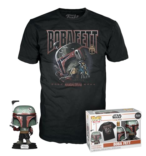 Funko POP & TEE: SW- Boba Fett- M