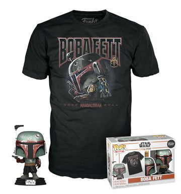 Funko POP & TEE: SW- Boba Fett- M