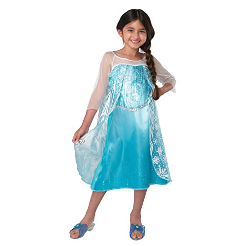 Disney Frozen Elsa's Blue Frozen Girls Dress