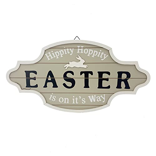 SEDLAV Easter Decorations, Easter Sign, 24.50” Wood, Easter Decor Farmhouse Porch Decor, Door Decorations Hanging Outdoor Easter Sign, Farmhouse Porch Decor. Easter Front Door Signs For Home Decor
