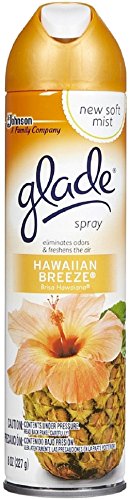 GLADE Aerosol Air Freshener, Hawaiian Breeze 8 oz (Pack of 11)