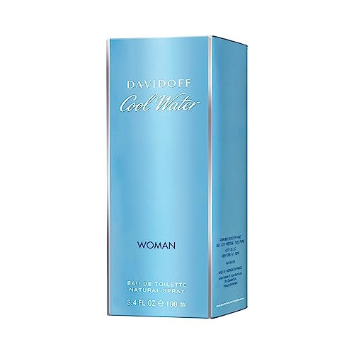 Cool Water by Davidoff for Women 3.4 oz Eau de Toilette Spray, 118706