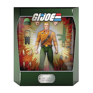 Super7 ULTIMATES! G.I. Joe Duke - 7" G.I. Joe Action Figure with Accessories Classic Cartoon Collectibles and Retro Toys
