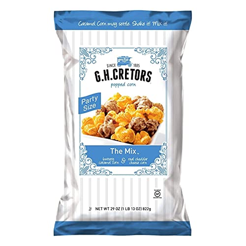 G H CRETORS CHDDR CHS BTTRY CRML RTE POPCORN BAG 29 OZ - 0732494002261