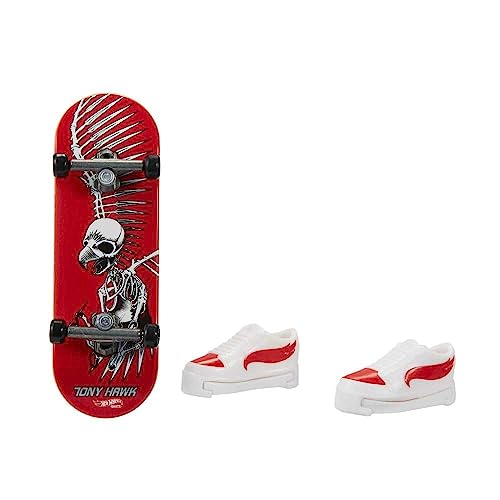 Hot Wheels Mattel Mini Skateboard with Shoes Assorted Models Multicolor (HGT59)