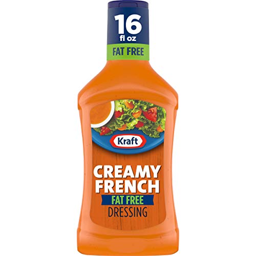 Kraft Free French Style Fat Free Dressing, 16-Ounce Plastic Bottles (Pack of 6)