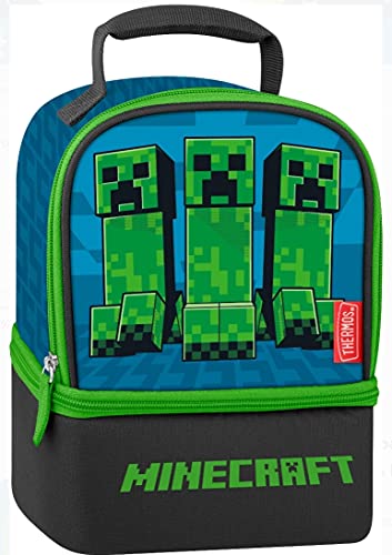 THERMOS Licensed Dual Lunch Kit, Minecraft