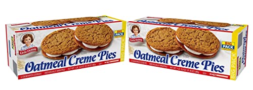 Little Debbie Big Packs 2 Boxes of Snack Cakes & Pastries (Oatmeal Creme Pies)