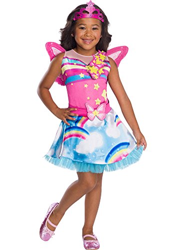 Rubie's Girls Barbie Dreamtopia Fairy Child s Costume, As Shown, Small US