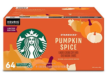 Starbucks Limited Edition Coffee K-Cups, Pumpkin Spice (64 ct.)