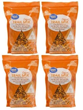 Great Value Cajun Trail Mix, 27 Oz (Pack of 4)